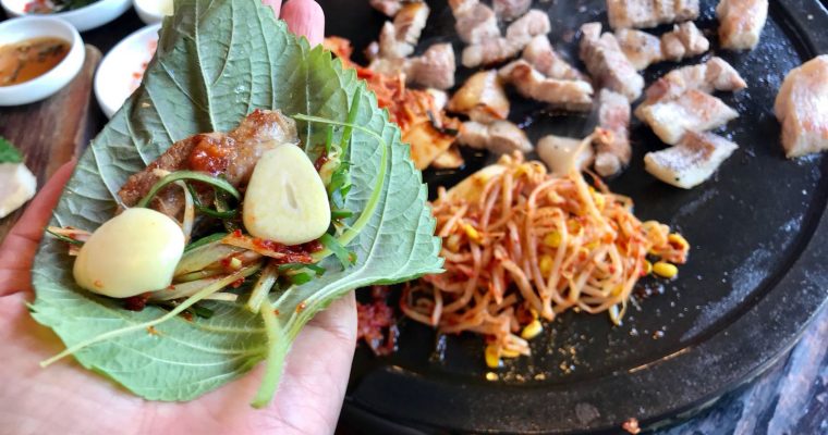 【鬈毛妹在濟州】黑豚肉餐廳推介