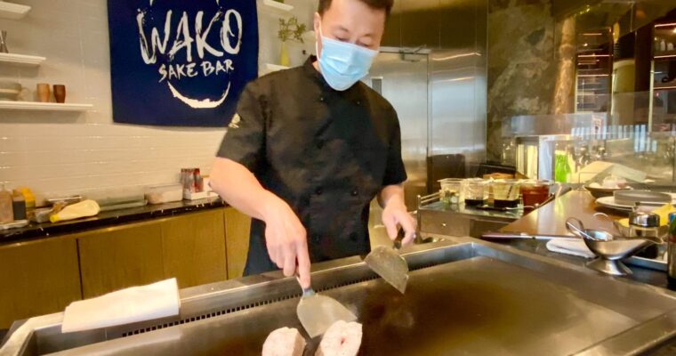 【Wako Sake Bar】全城至抵酒店鐵板燒！ $688/2人吃八道料理