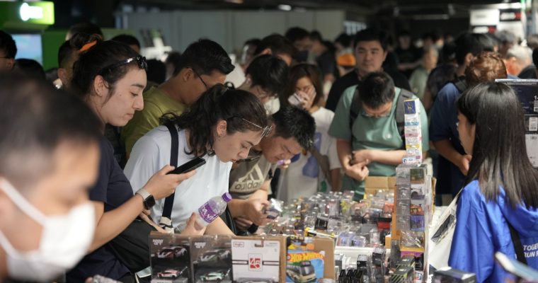 【玩具熱潮】男士愛儲車仔  香港車仔展料3日人流逾3萬
